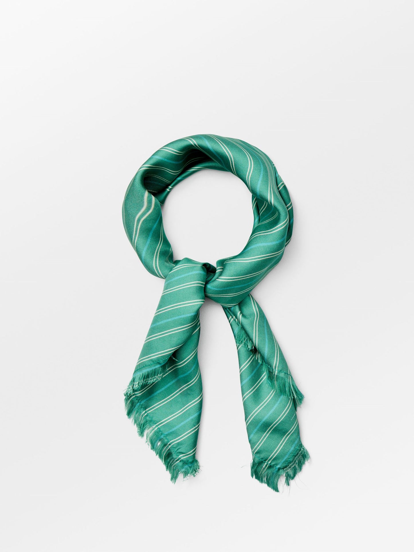Becksöndergaard, Strifilia Sia Scarf - Bottle Green, scarves, scarves, sale, sale, scarves, scarves, gifts, black week, black week