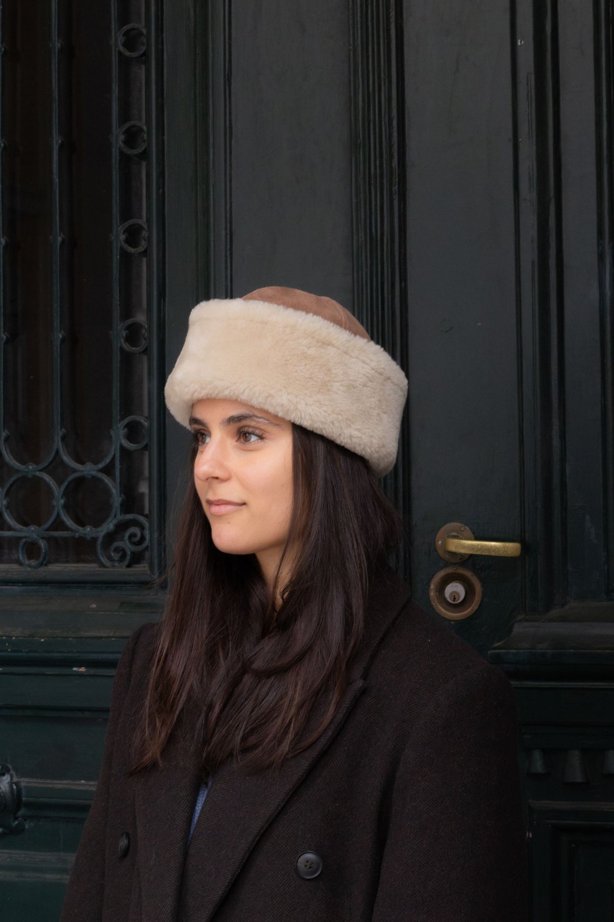 Dora Shearling Hat Clothing BeckSöndergaard