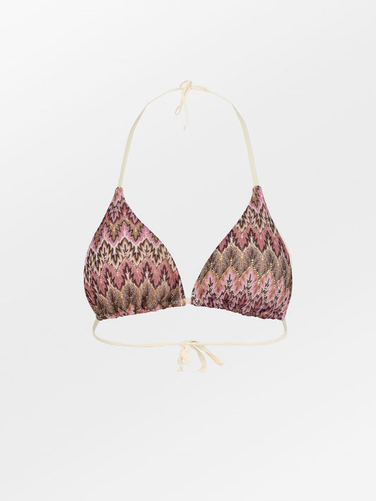 Becksöndergaard, Amber Bel Bikini Top - Dusty Rose, swimwear, sale, sale, swimwear, noos, swimwear, swimwear, black week, black week, noos