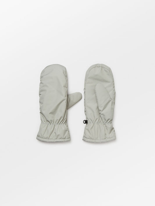 Padded Nylona Mitten - Sage Green Clothing BeckSöndergaard