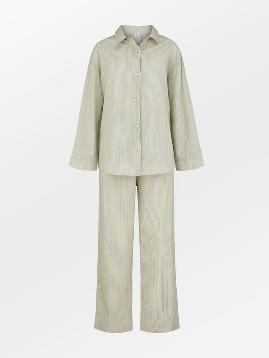 Becksöndergaard, Saige Pyjamas Set - Sage Green, homewear, sale, homewear, sale