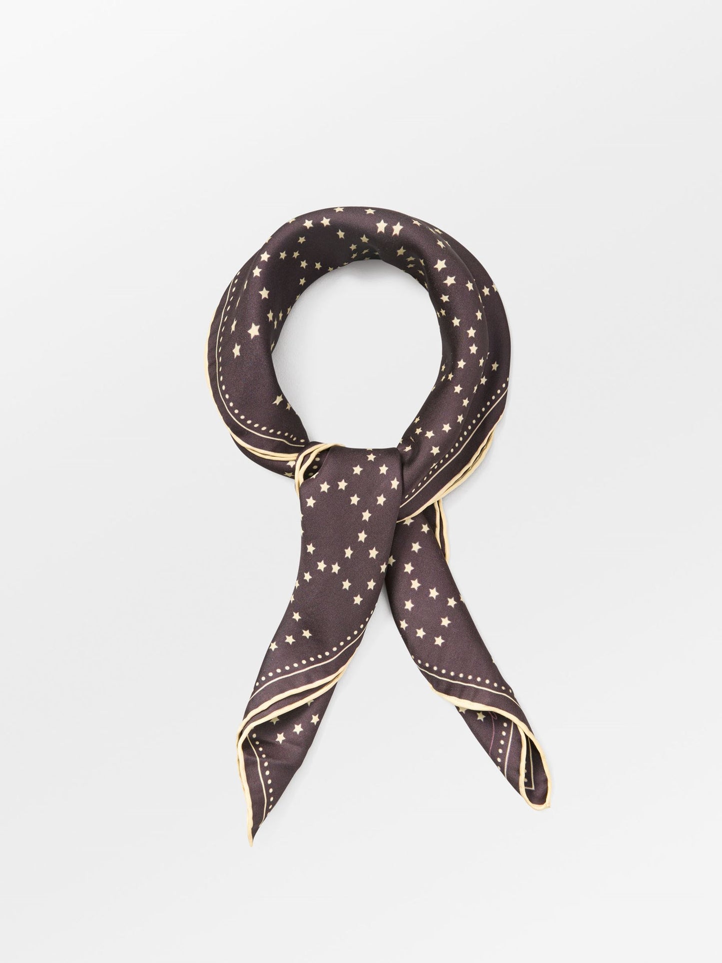 Becksöndergaard, Starlie Grid Sia Scarf - Chocolate Torte, scarves, scarves, winter accessories, winter accessories