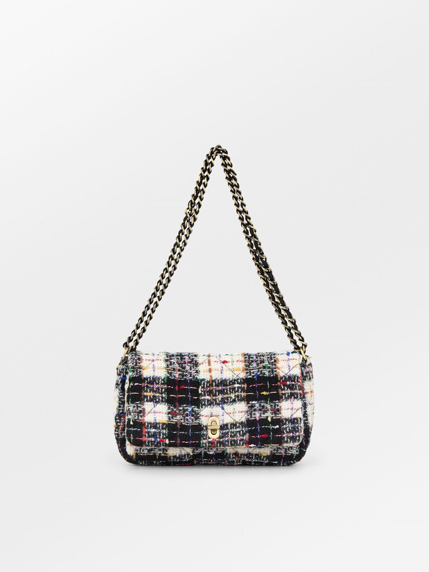 Boucle Checked Hollis Bag OneSize BeckSöndergaard