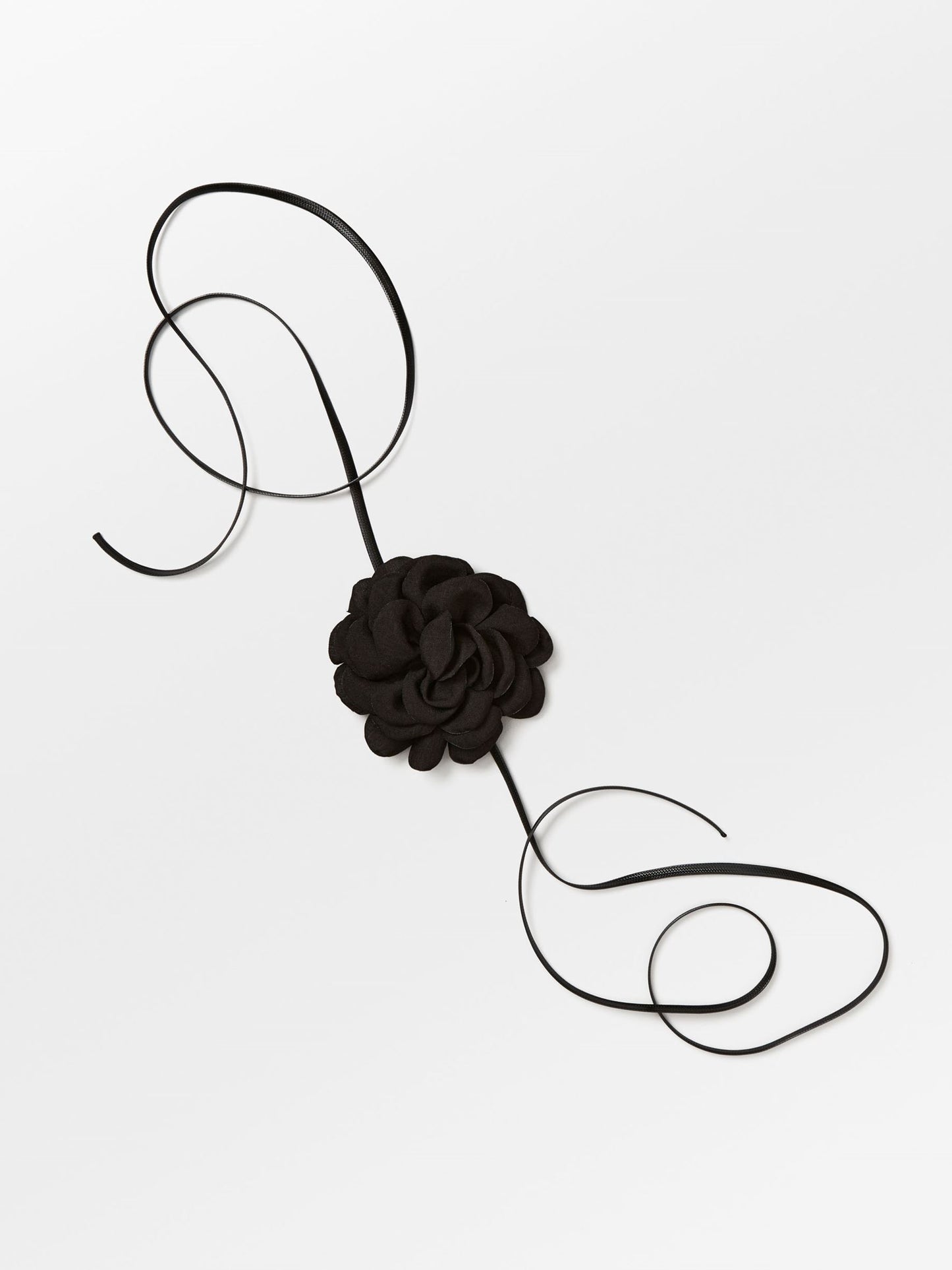 Althea Flower Choker - Sort OneSize BeckSöndergaard