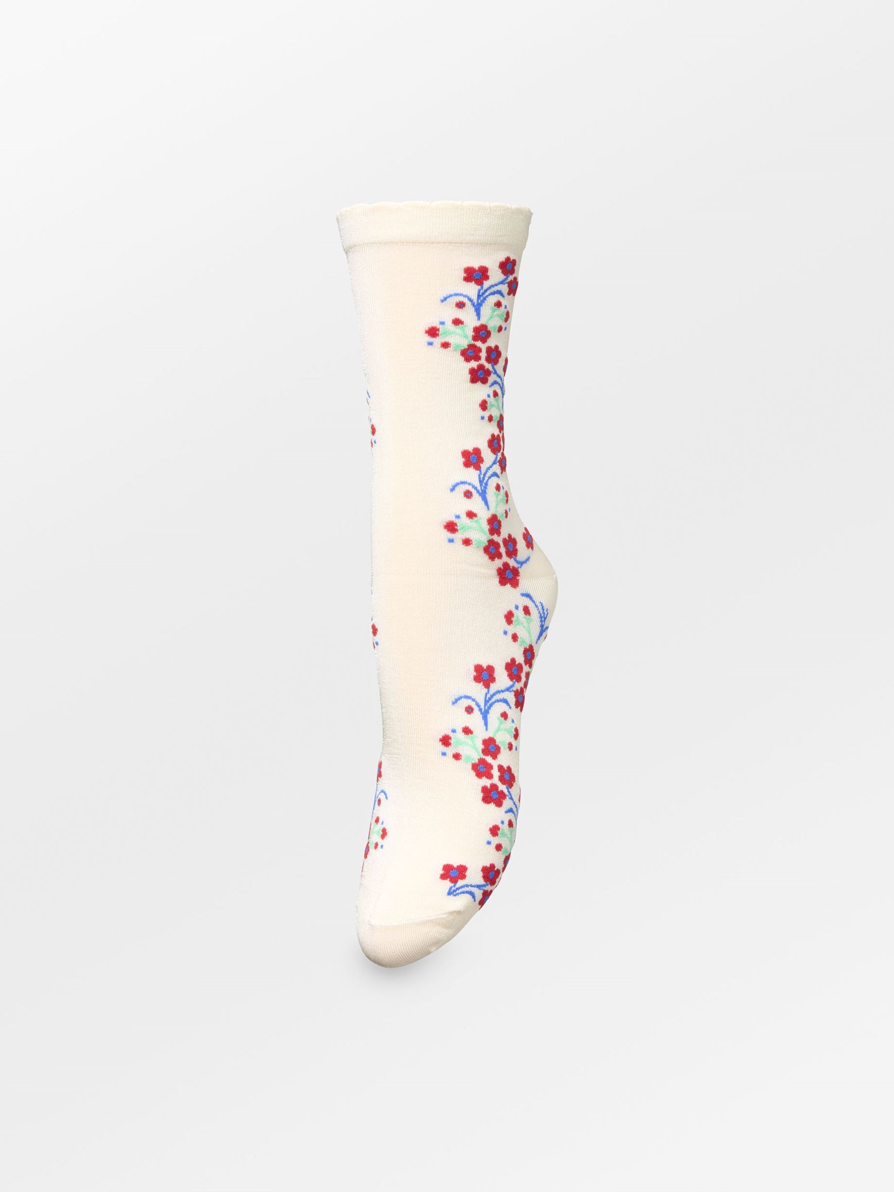 Becksöndergaard, Bloom Visca Sock - Birch White, sale, sale
