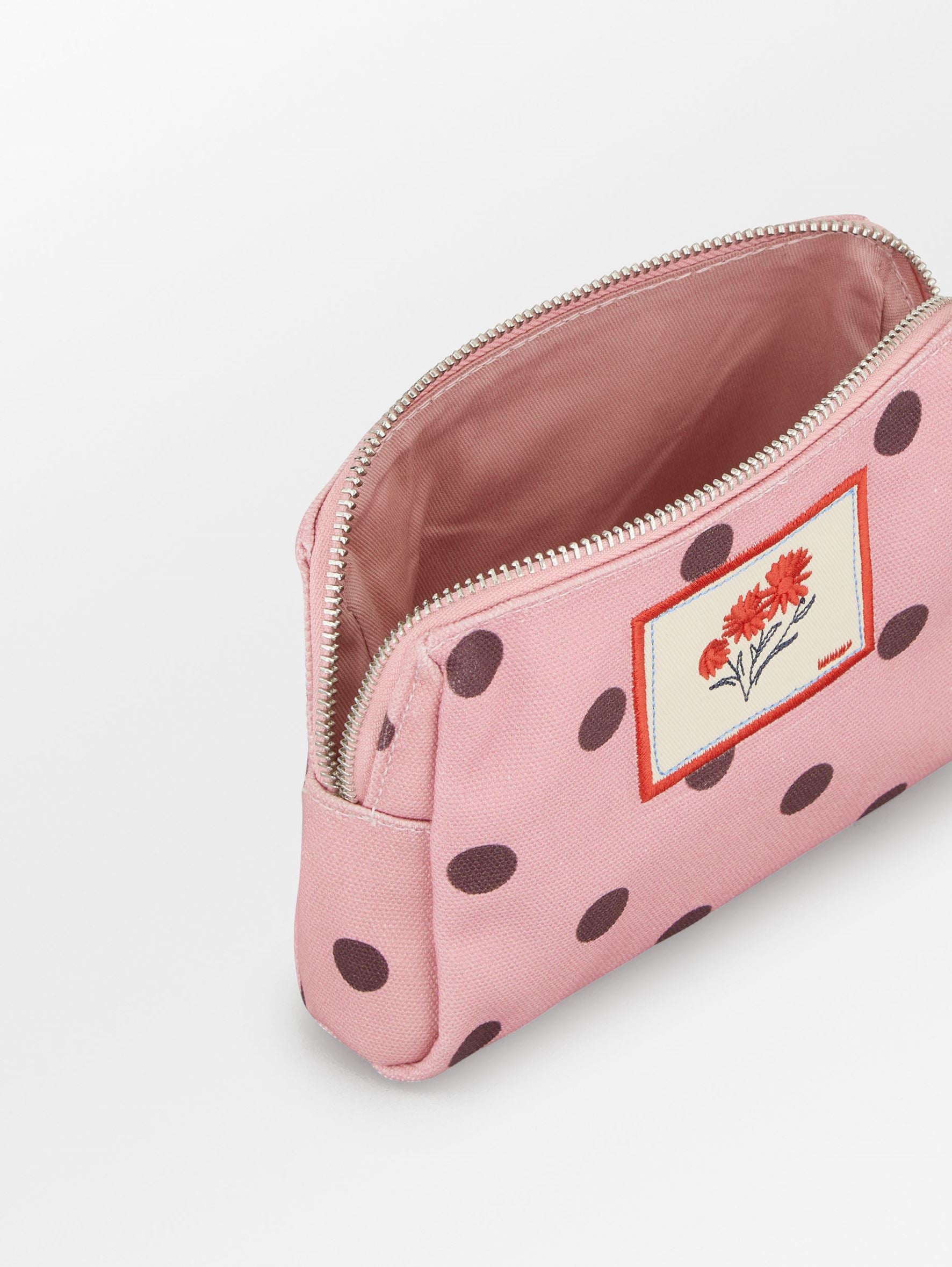Polka Canvas Pouch Bag OneSize BeckSöndergaard
