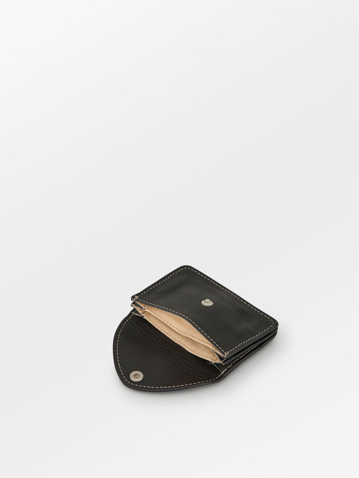 Becksöndergaard, Nappa Card Wallet - Black, mid season sale 2026