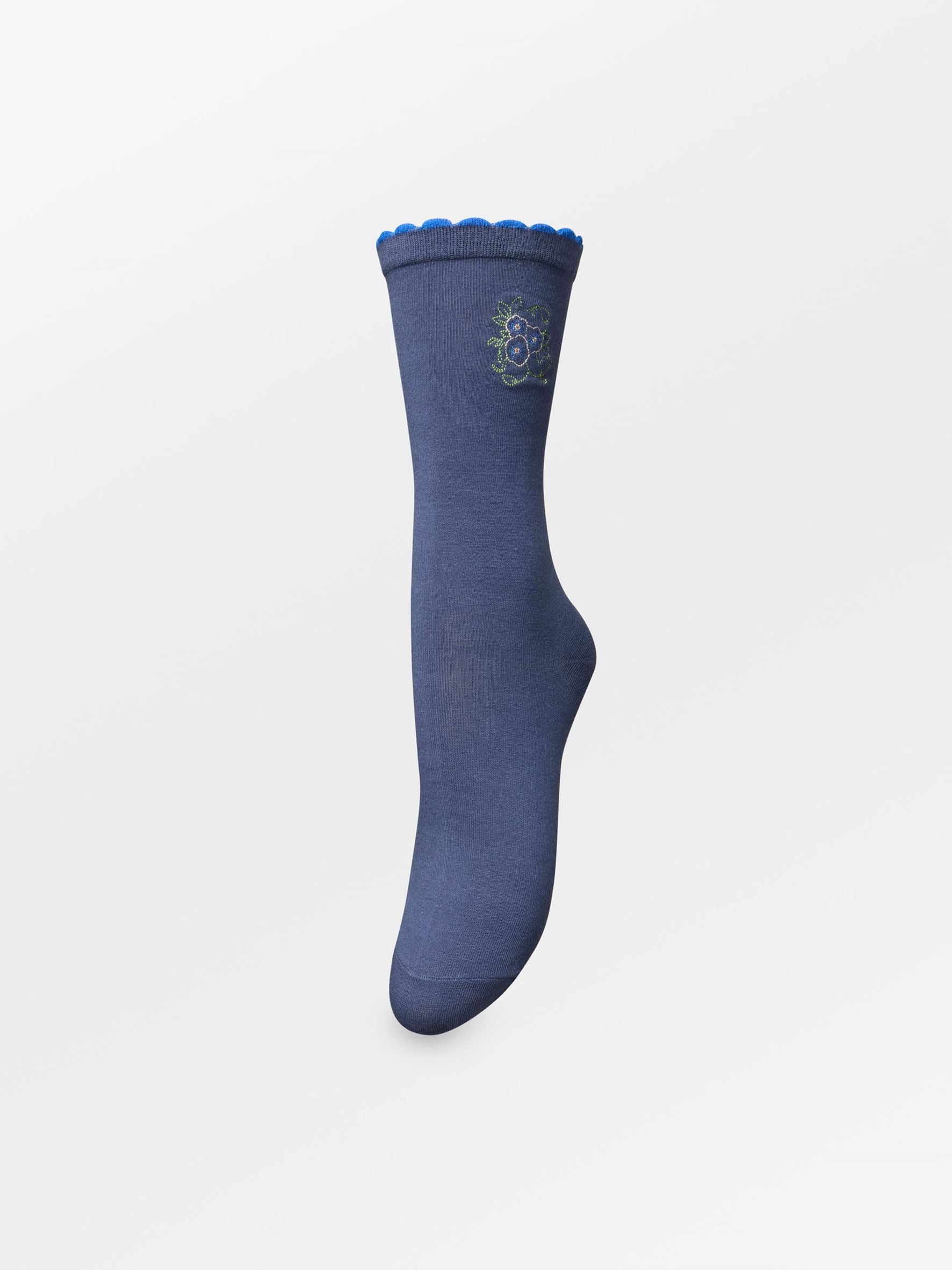 Becksöndergaard, Efloria Cotta Sock - Vintage Indigo Blue, socks, socks