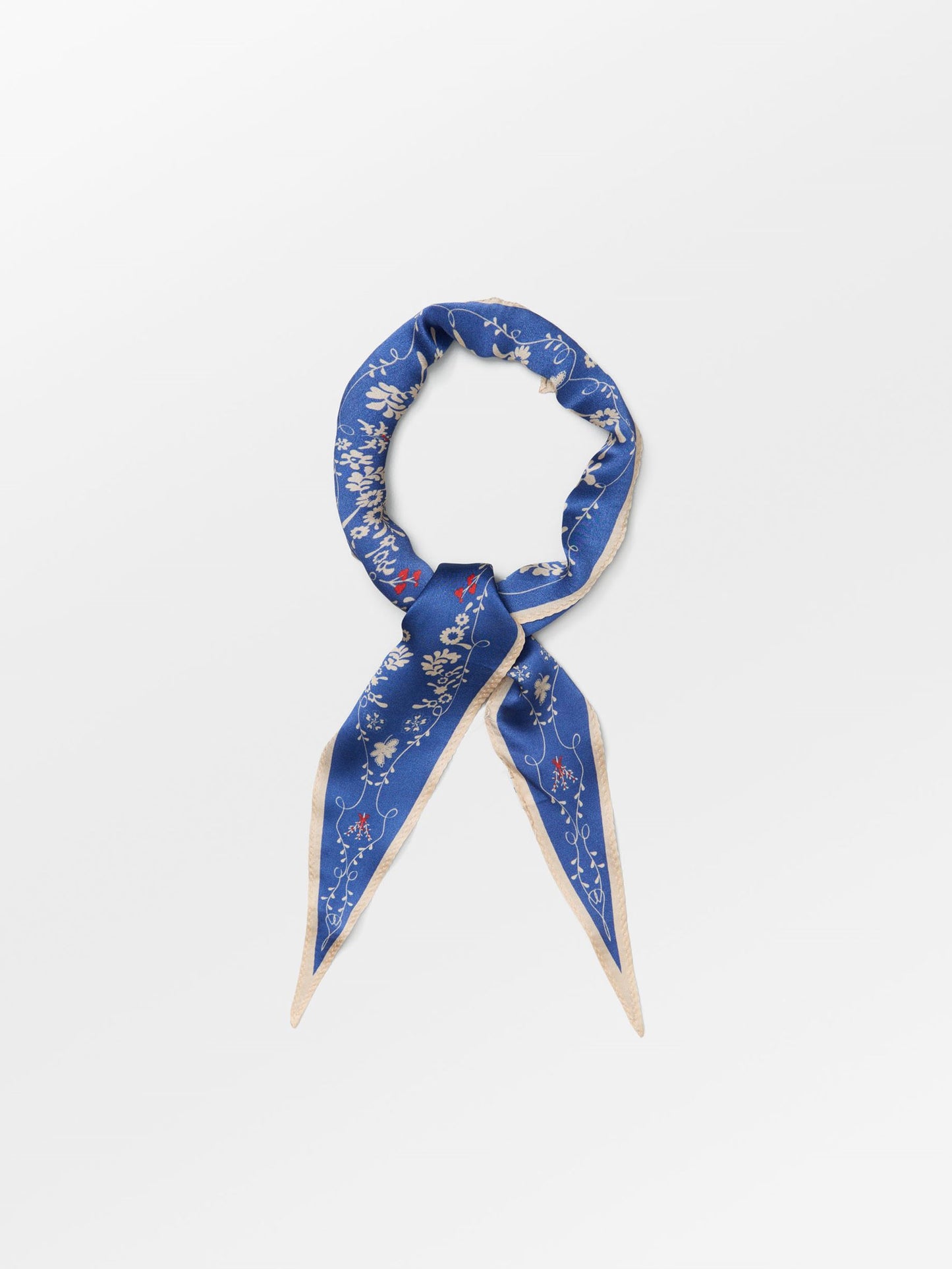 Myrtle Diamond Scarf - Bleach Denim OneSize BeckSöndergaard