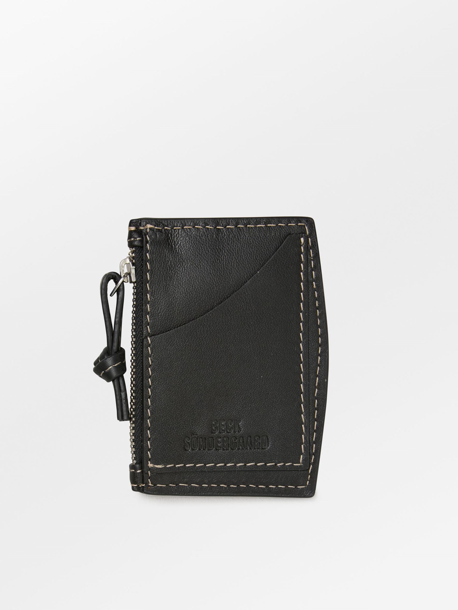 Nappa Zip Card Holder OneSize BeckSöndergaard