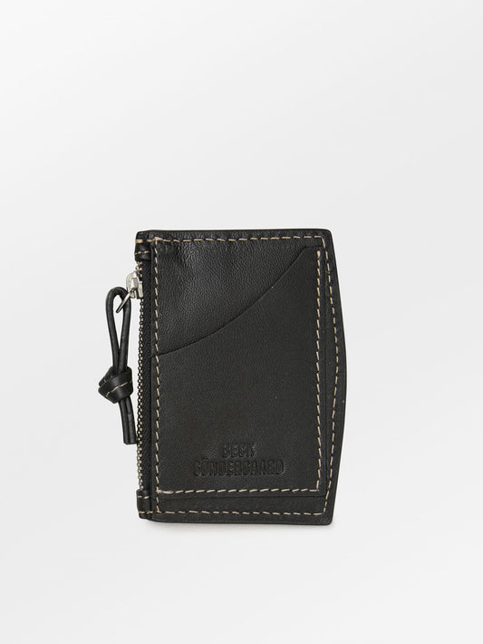 Becksöndergaard, Nappa Zip Card Holder - Black, accessories, accessories, sale, sale, black week, black week, black week