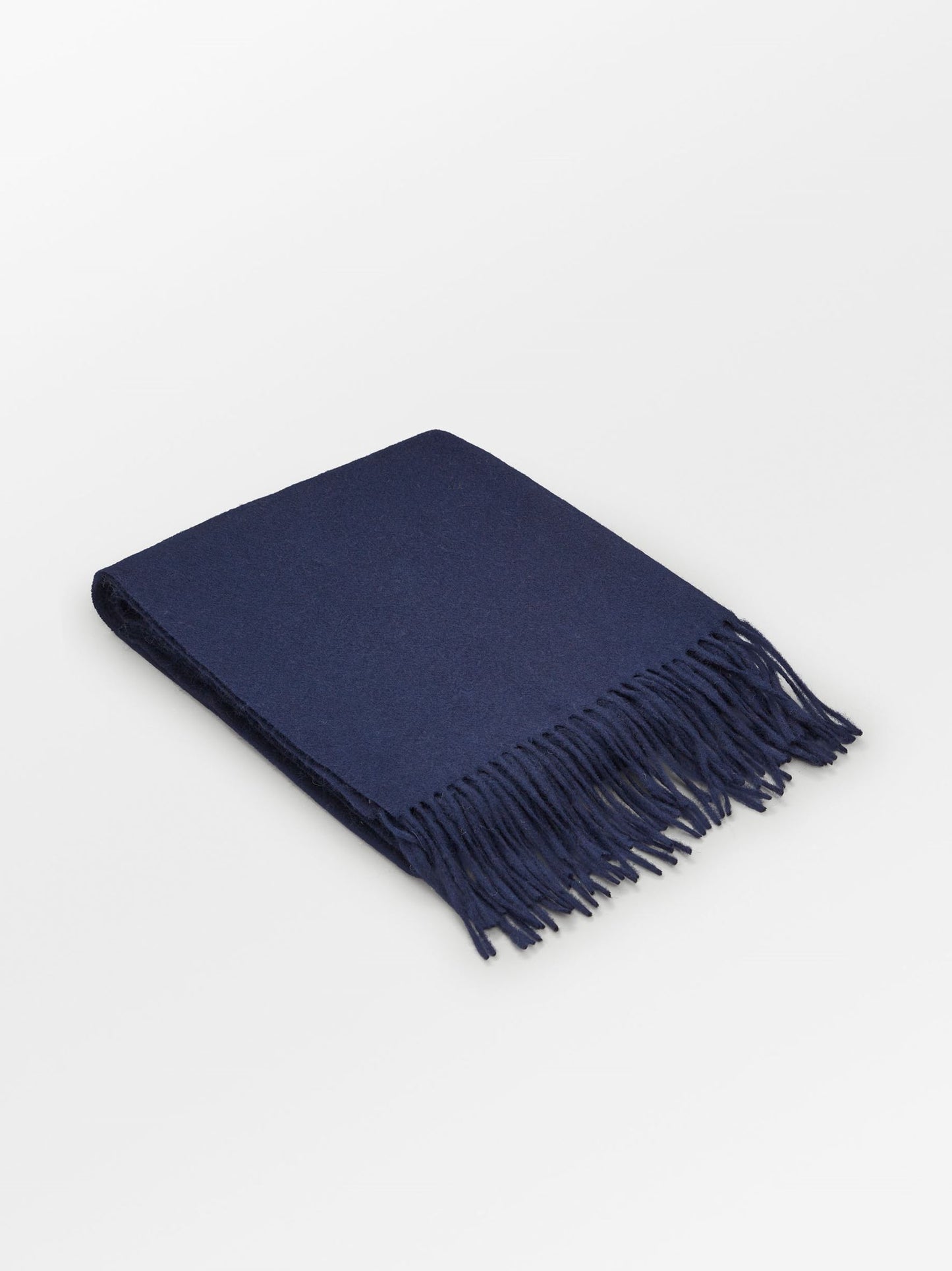 Crystal Edition Wool Scarf - Dark blue OneSize BeckSöndergaard