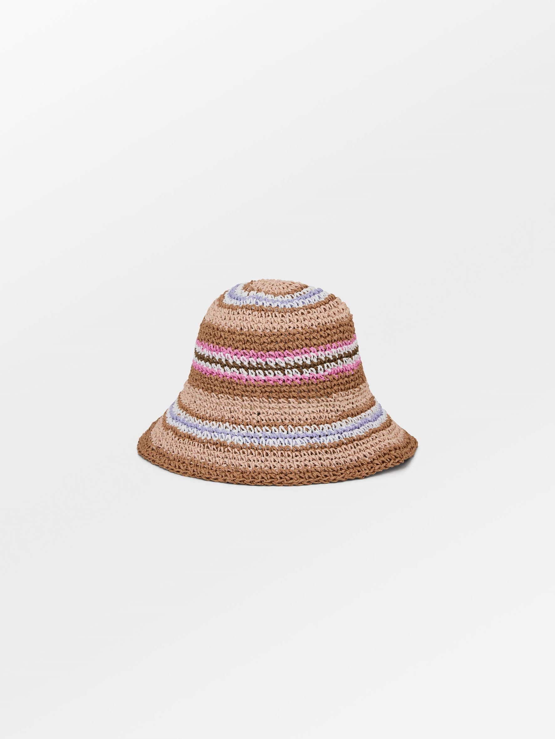 Striped Saverina Straw Hat Clothing BeckSöndergaard