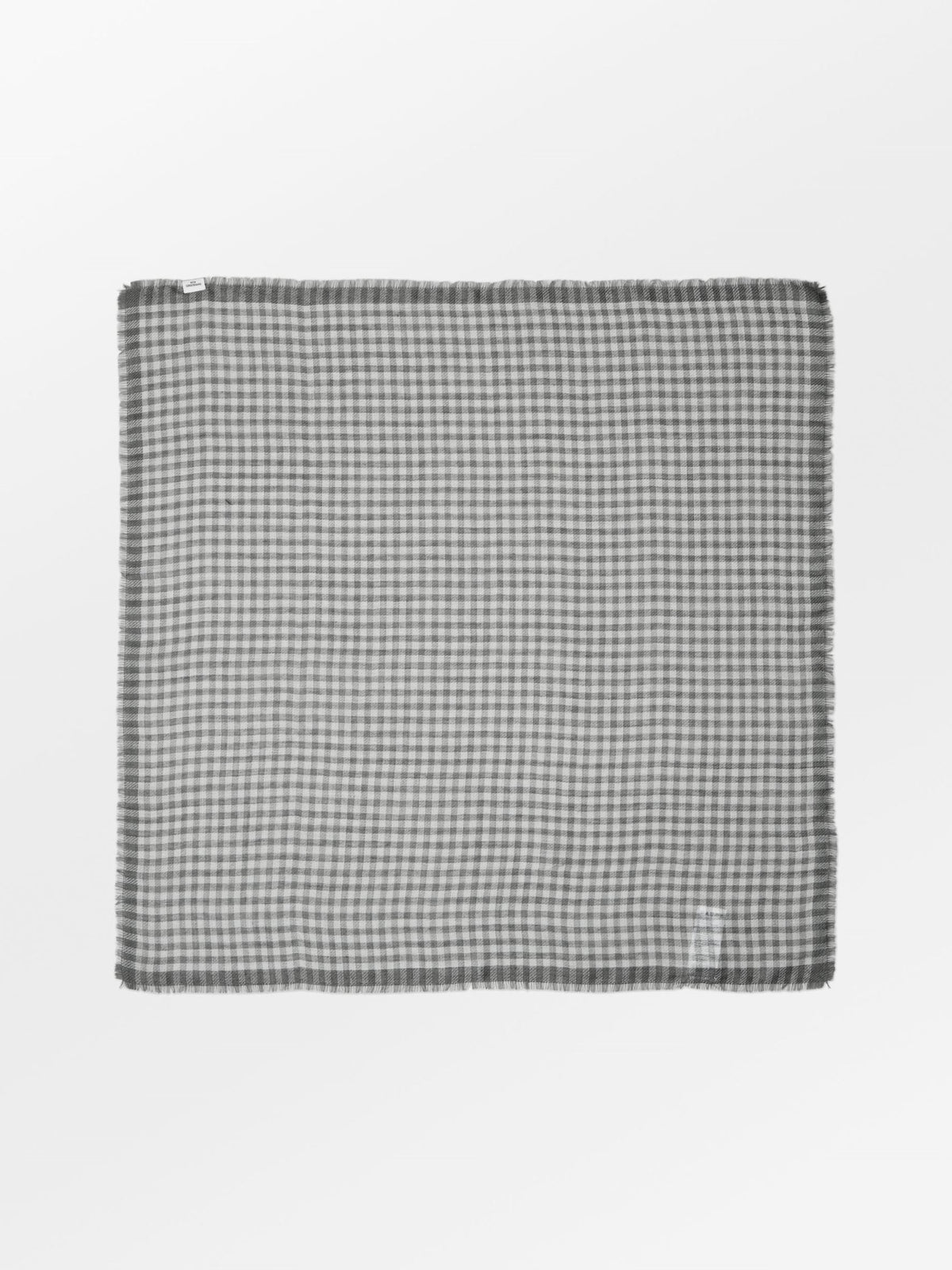 Becksöndergaard, Gingham Wica Scarf - Smoked Gray, scarves, scarves, scarves