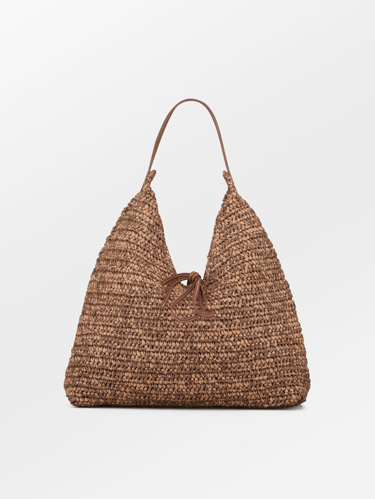 Paper Straw Siena Bag OneSize BeckSöndergaard