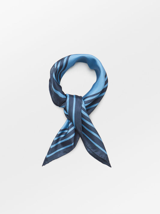 Becksöndergaard, Quadro Sia Scarf - Coronet Blue, scarves, scarves, scarves