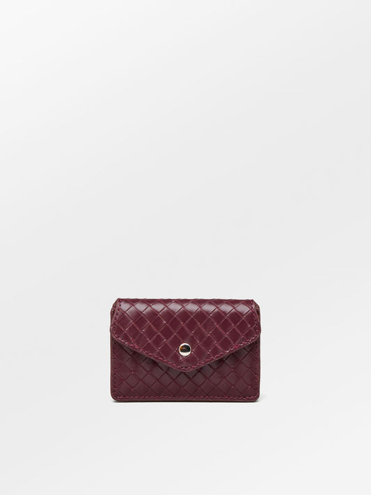 Rallo Card Wallet - Zinfandel Red OneSize BeckSöndergaard