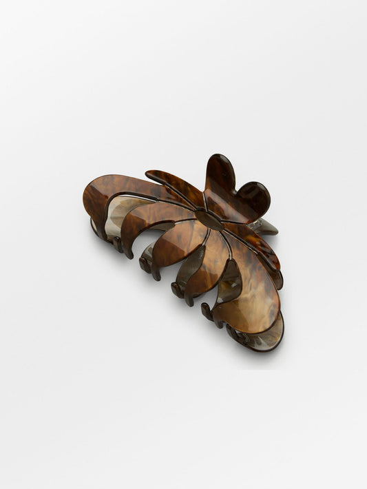 Becksöndergaard, Marbie Magnolia Hair Claw - Brown Tortoise Shell, accessories, accessories, sale, sale, sale, accessories, black week, black week
