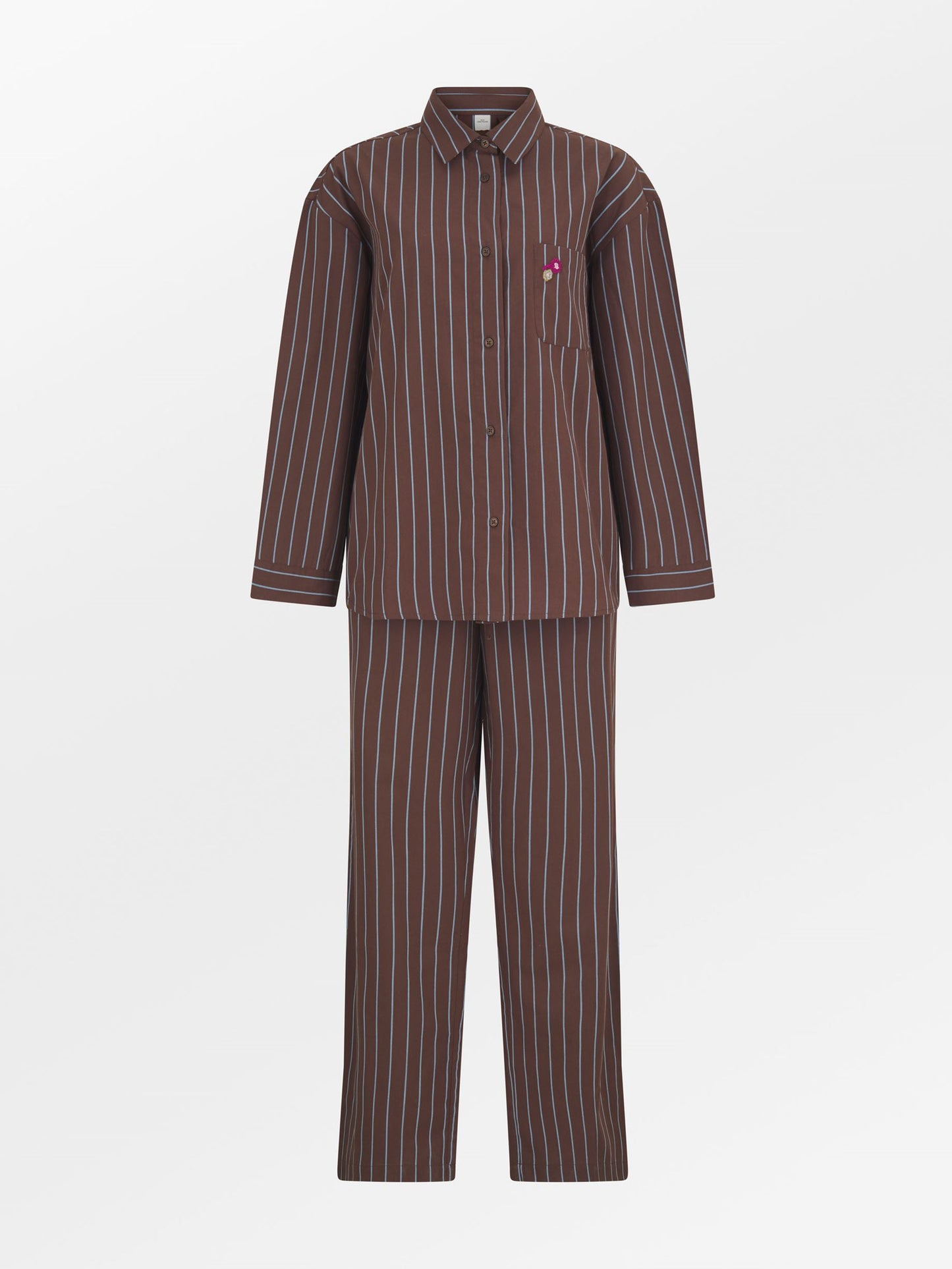 Striped Wintaflora Pyjamas Shirt Clothing BeckSöndergaard