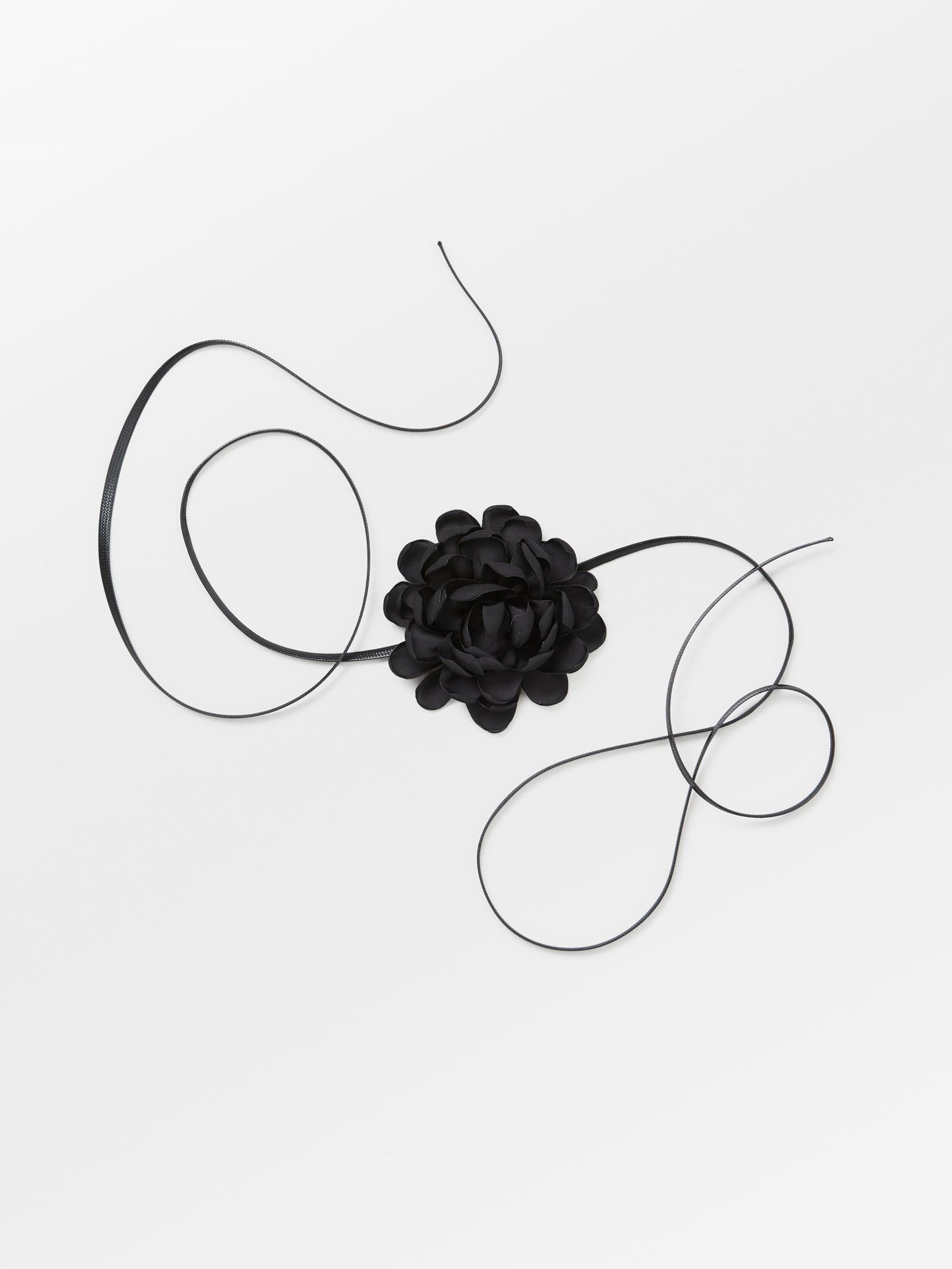 Flowria Choker - Black OneSize   BeckSöndergaard