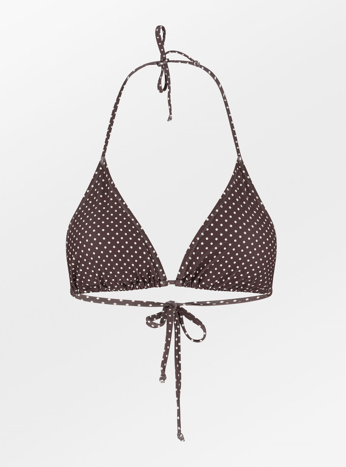 Polka Dot Bel Bikini Top Clothing BeckSöndergaard