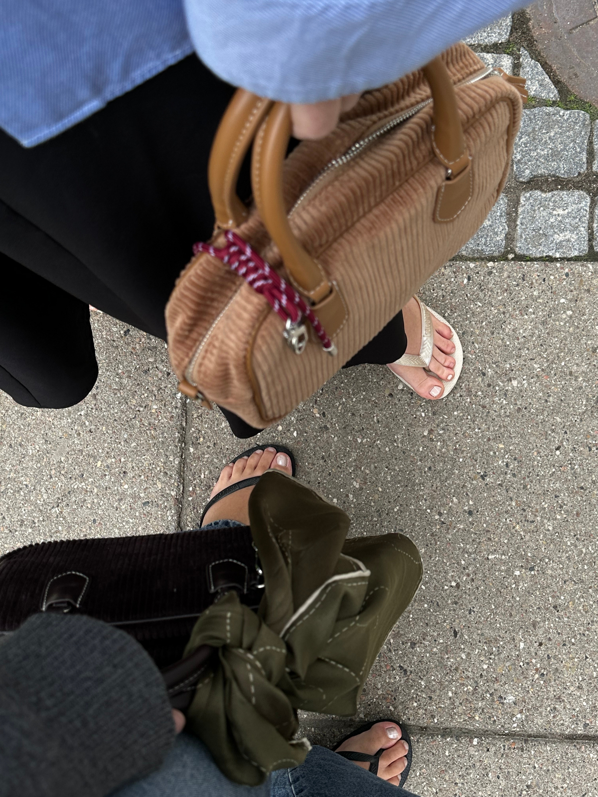 Becksöndergaard, Corduroy Bree Bag - Almond Brown, bags, bags, bags, bags