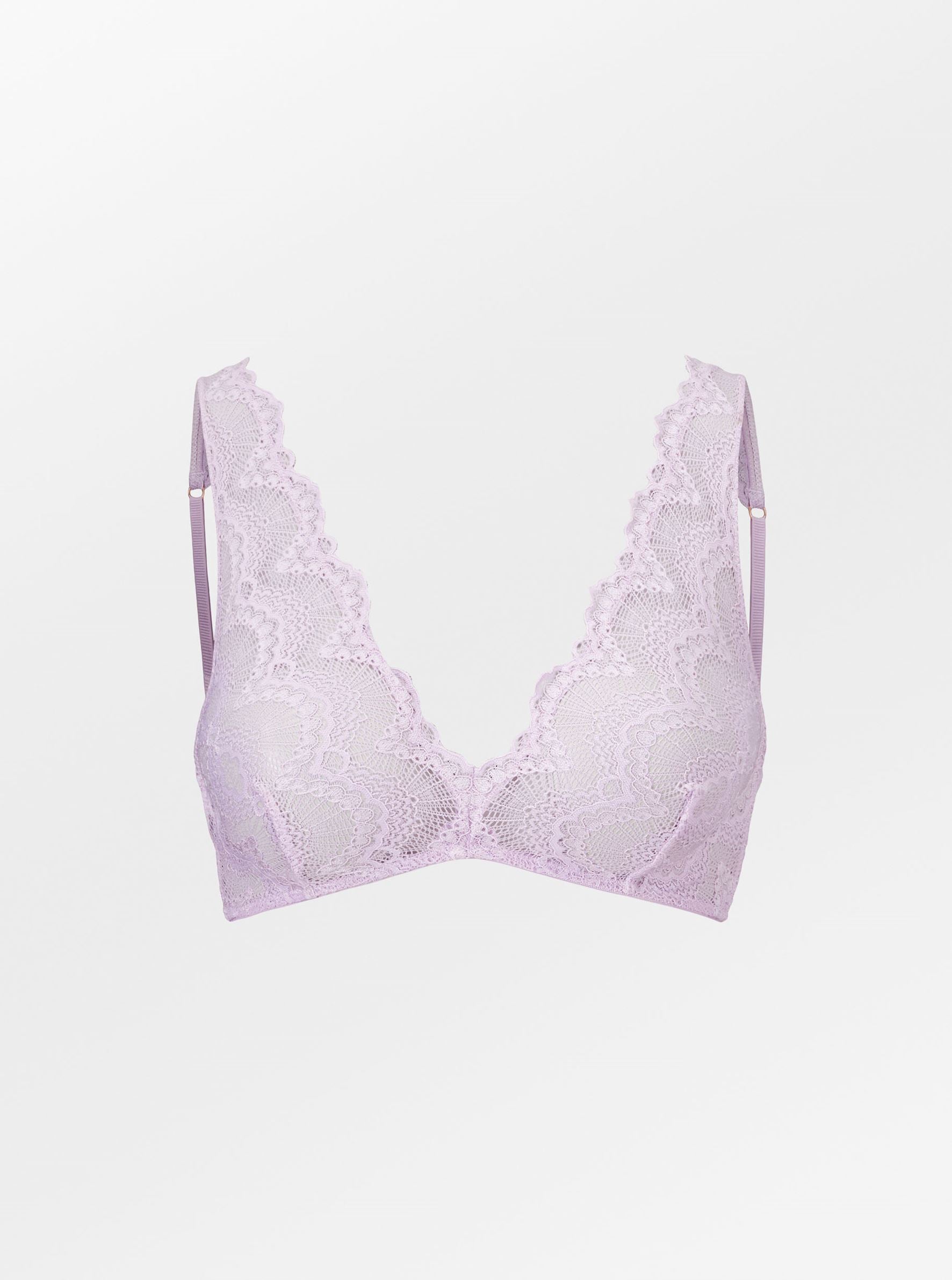 Wave Lace Leni High Apex Bra Clothing   BeckSöndergaard