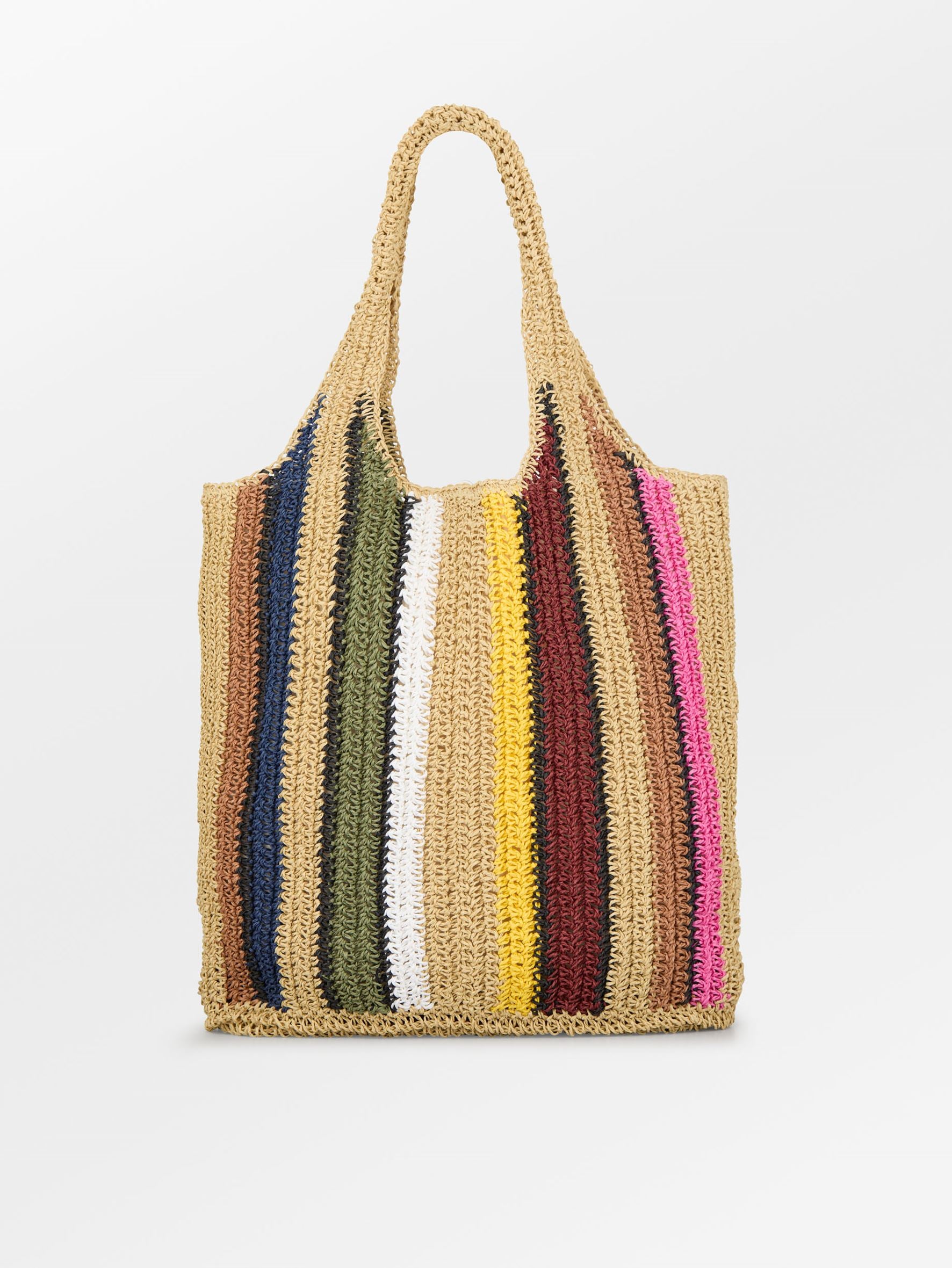 Striped Wafted Carolina Bag OneSize BeckSöndergaard