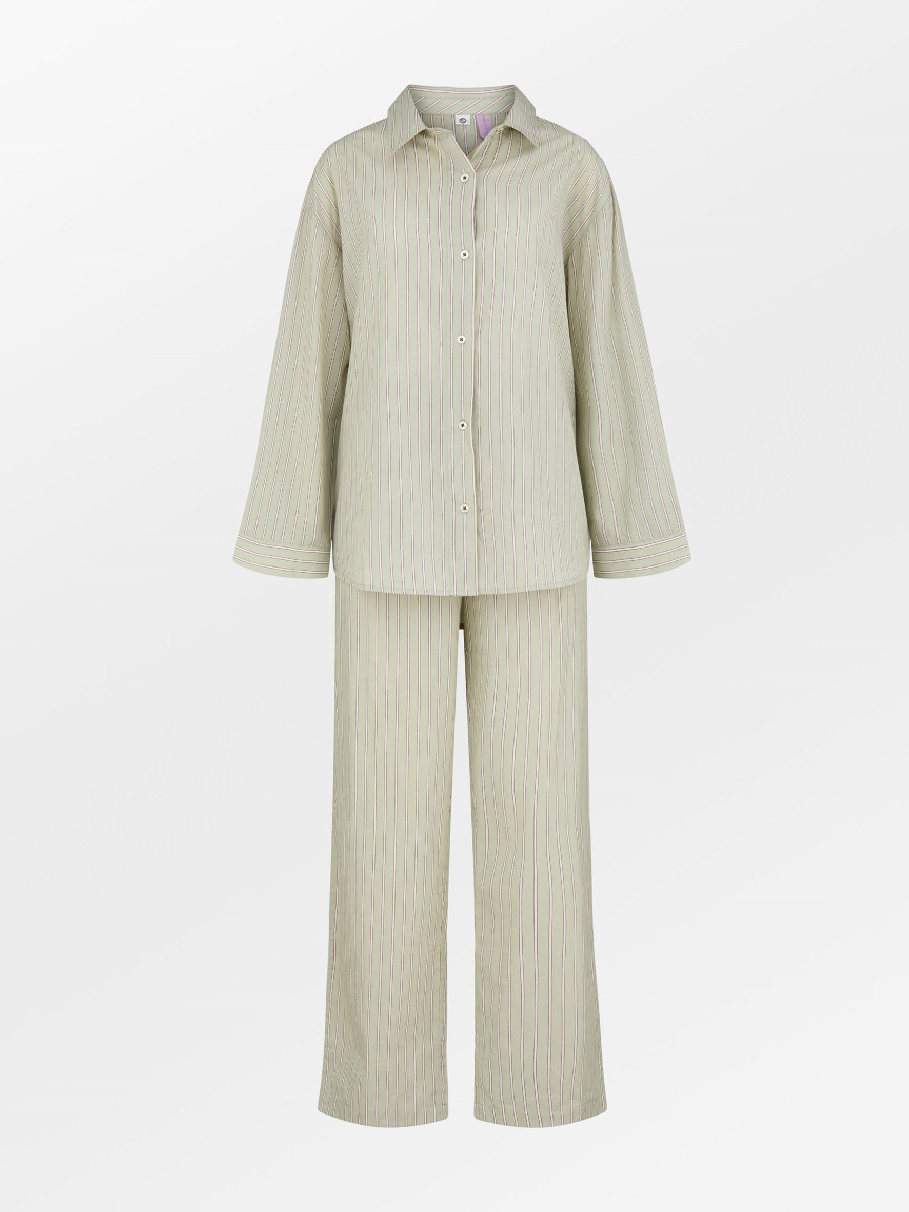 Becksöndergaard, Saige Pyjamas Set - Sage Green, archive, homewear, sale, homewear, sale, archive