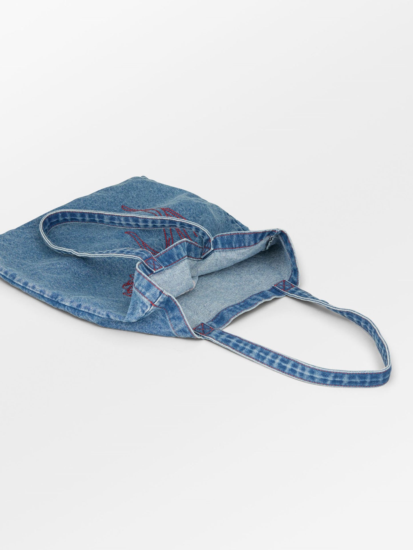 Becksöndergaard, Tulipa Denima Tote Bag - Denim, bags, bags, bags, sale, sale, bags, bags
