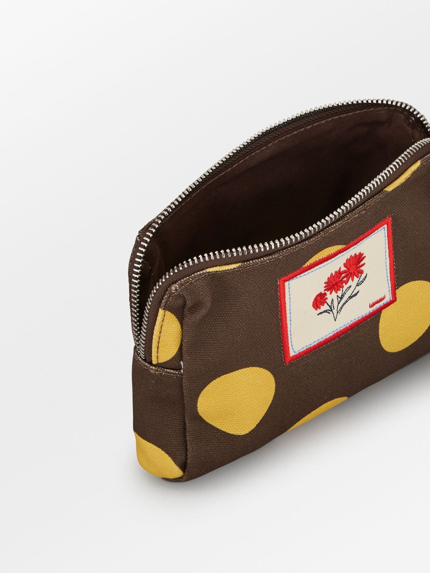 Maxi Polka Canvas Pouch Bag OneSize BeckSöndergaard