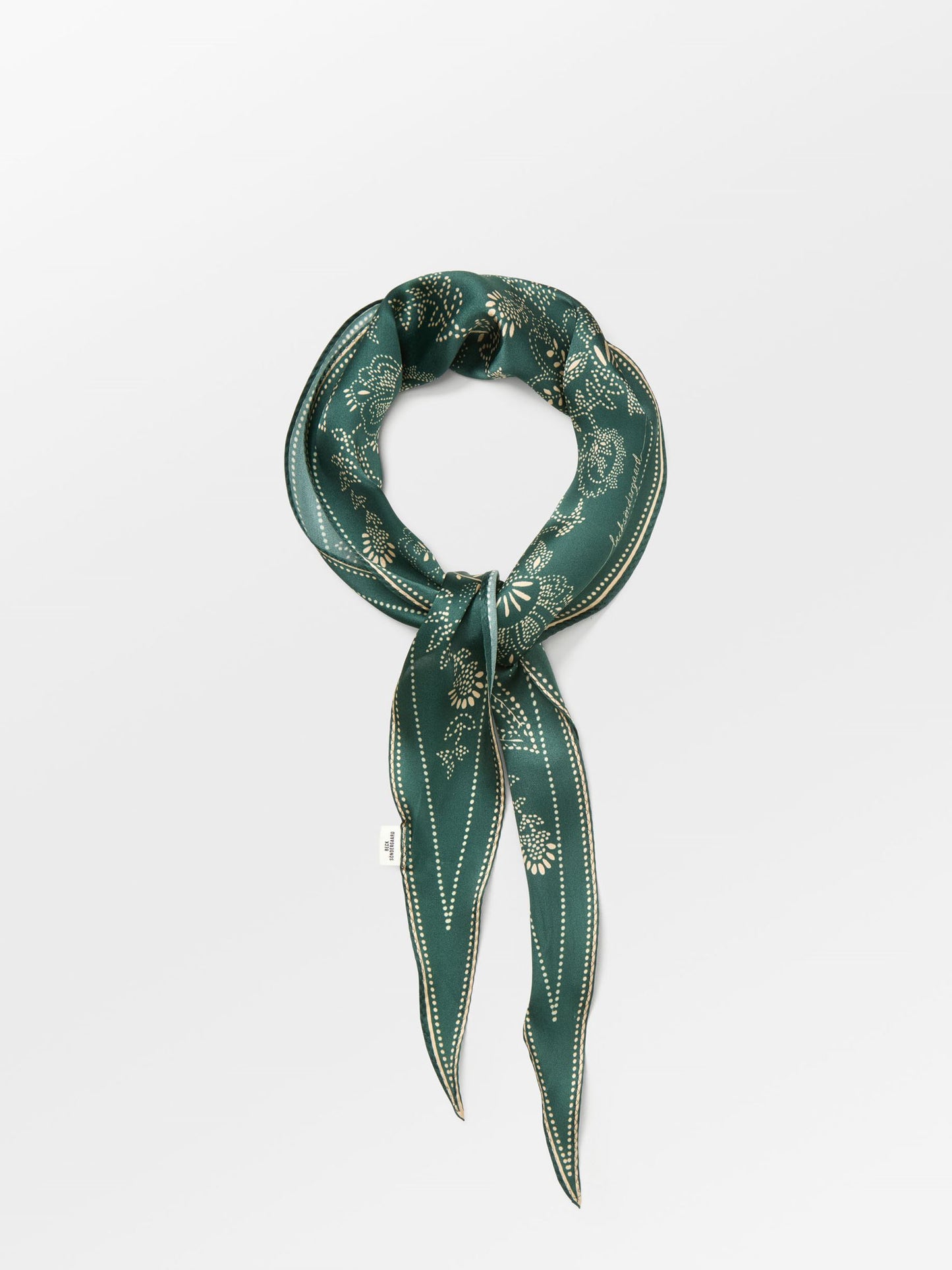 Dotted Flora Diamond Scarf OneSize BeckSöndergaard