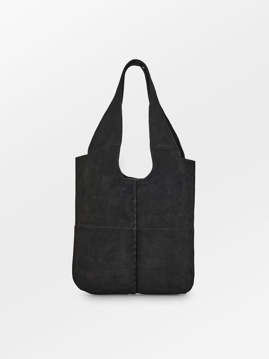 Becksöndergaard, Suede Demi Bag - Black, bags, bags