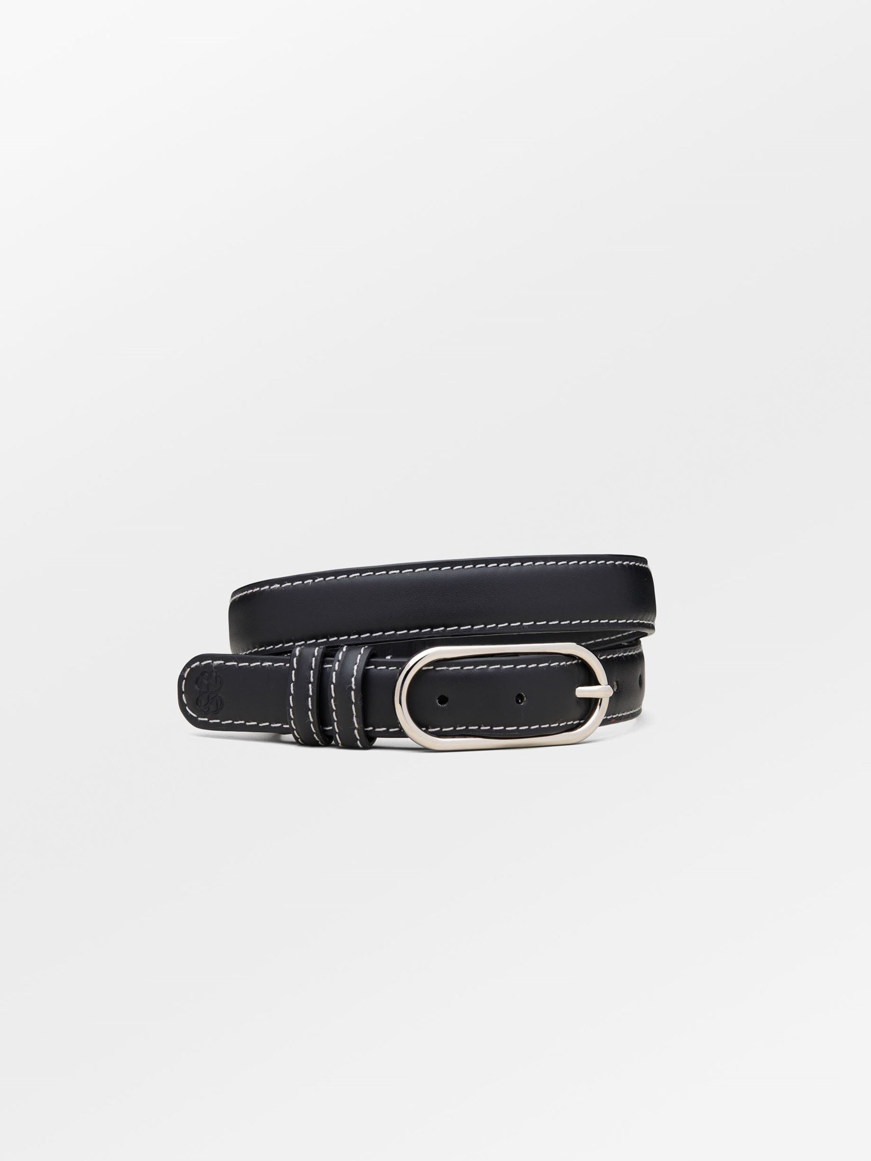 Becksöndergaard, Glossy Nola Leather Belt - Black, accessories, accessories, gifts, gifts