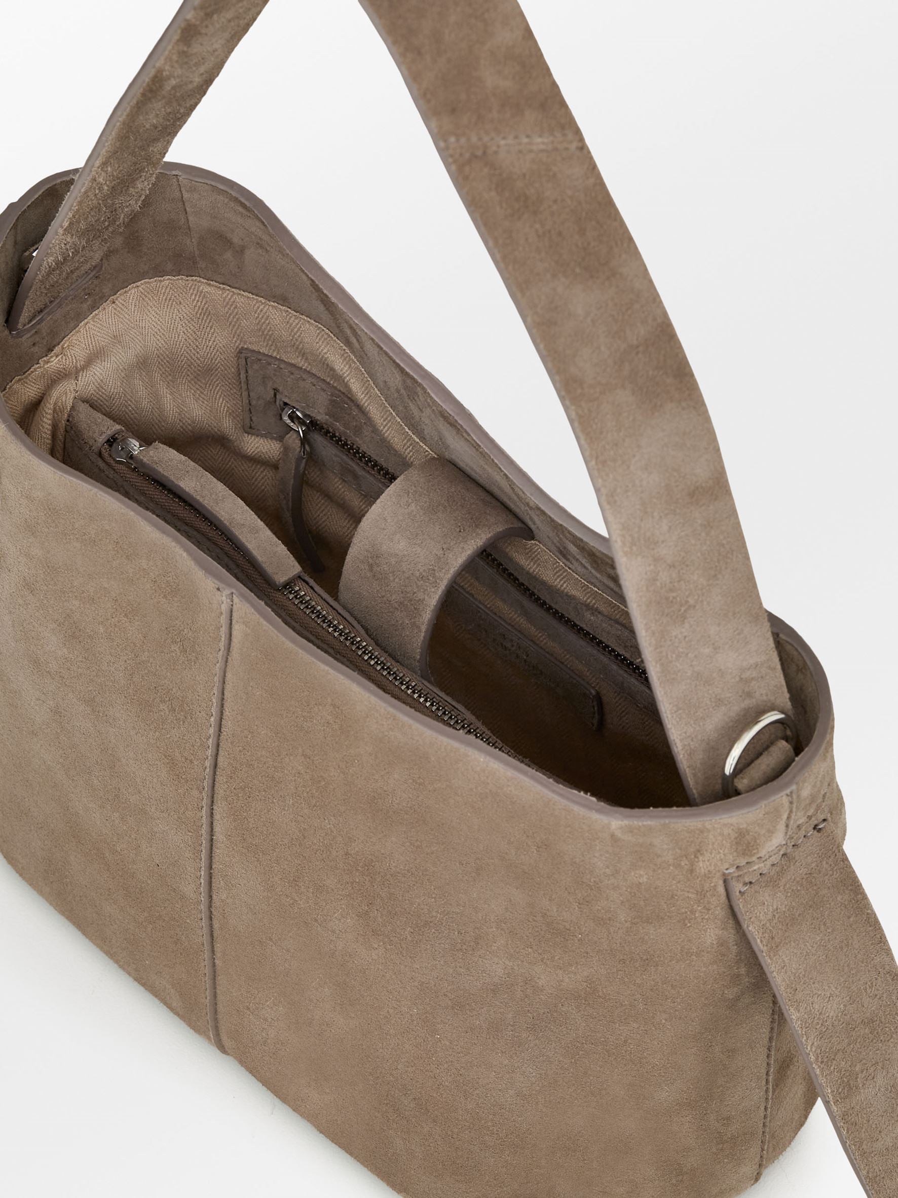 Suede Fraya Small Bag OneSize BeckSöndergaard