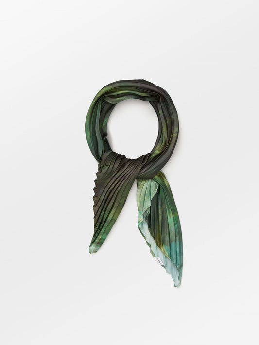 Becksöndergaard, Milley Plea Scarf - Cypress Green, scarves, archive, archive, sale, sale, scarves