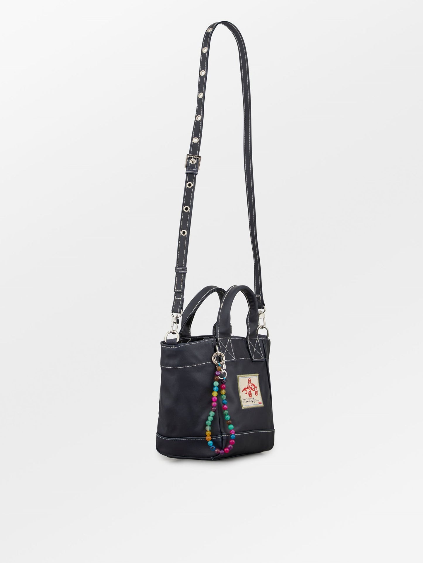 Becksöndergaard, Solid Coated Gabby Bag - Navy Blue, bags, bags