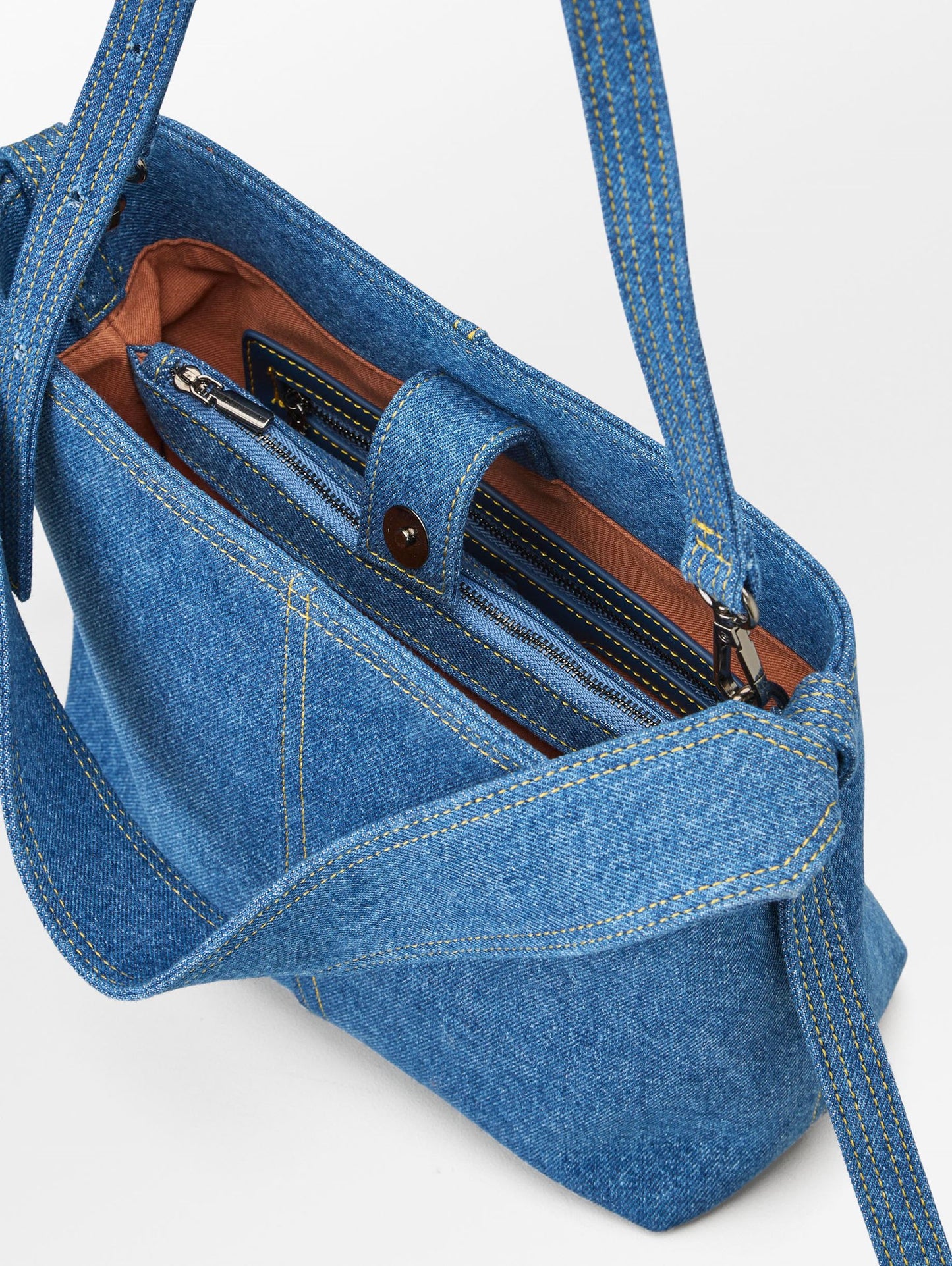 Denima Fraya Small Crossbody Bag - Blue OneSize BeckSöndergaard