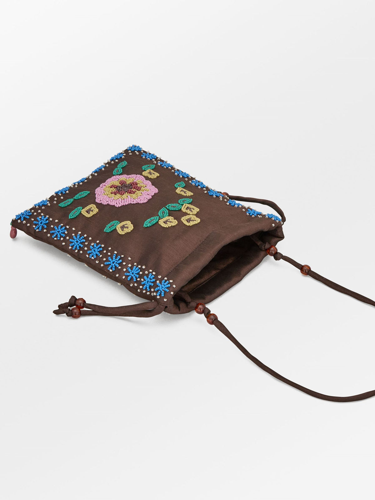 Becksöndergaard, Botaniana Beaded Ayla Bag - Hot Fudge Brown, onesize