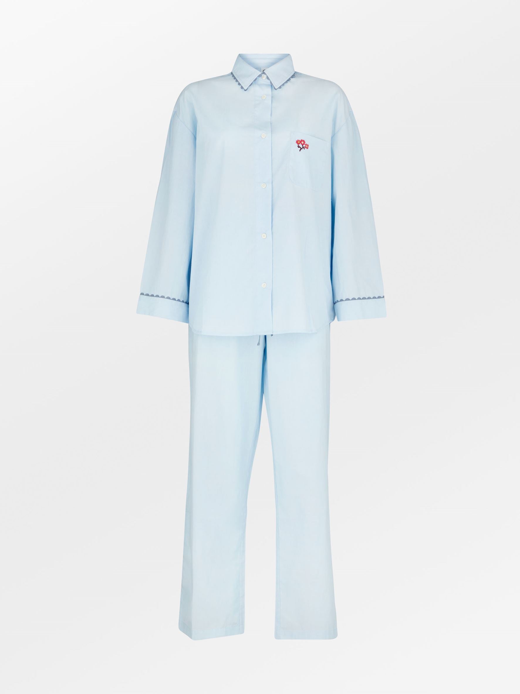 Scallop Flotile Pyjamas Shirt Clothing BeckSöndergaard