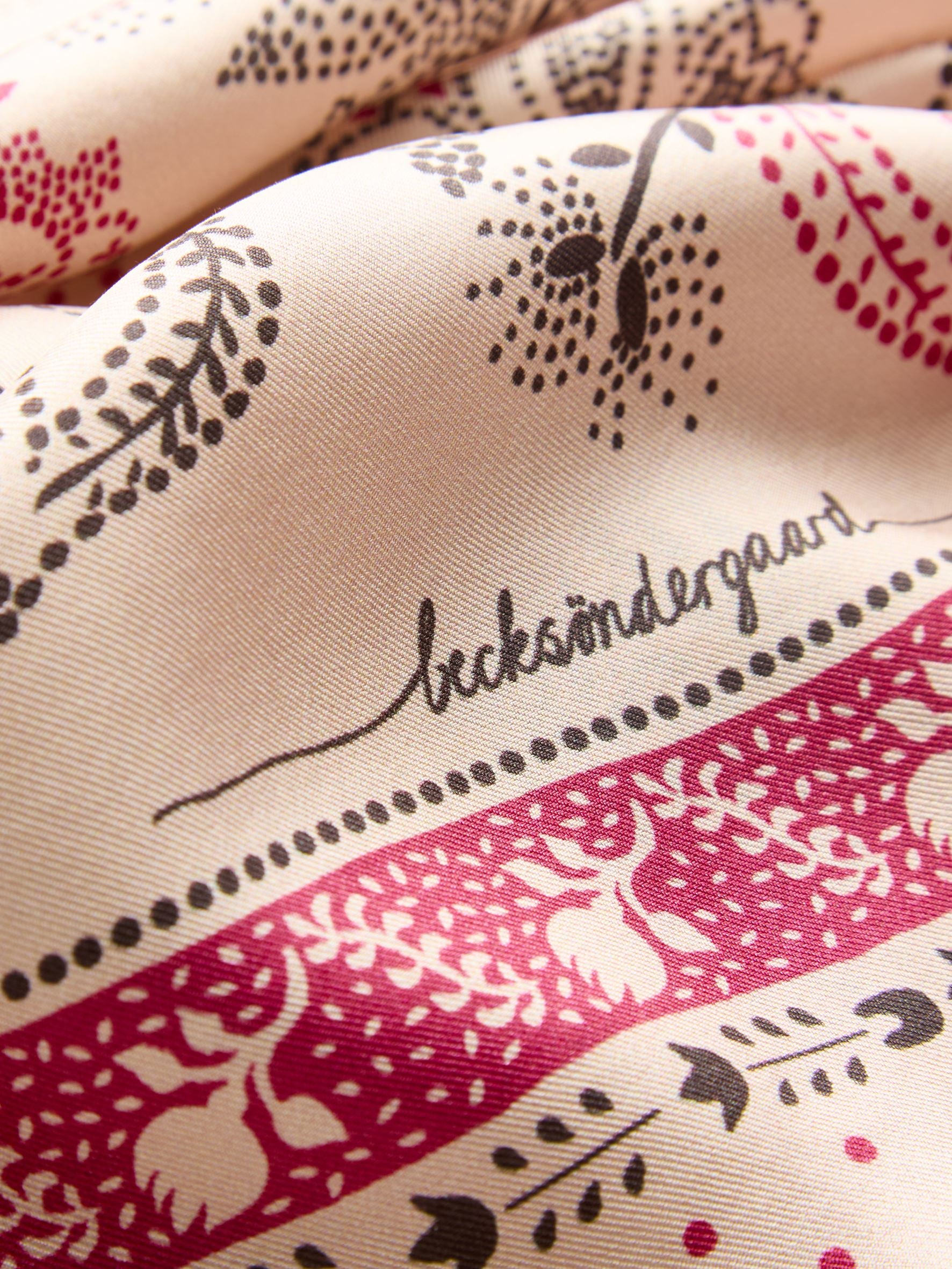 Dotted Flora Sia Scarf OneSize BeckSöndergaard