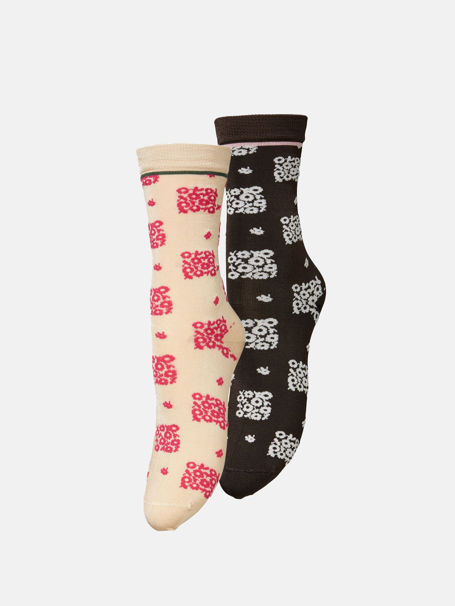 Mollie Visca Sock 2 Pack Socks   BeckSöndergaard