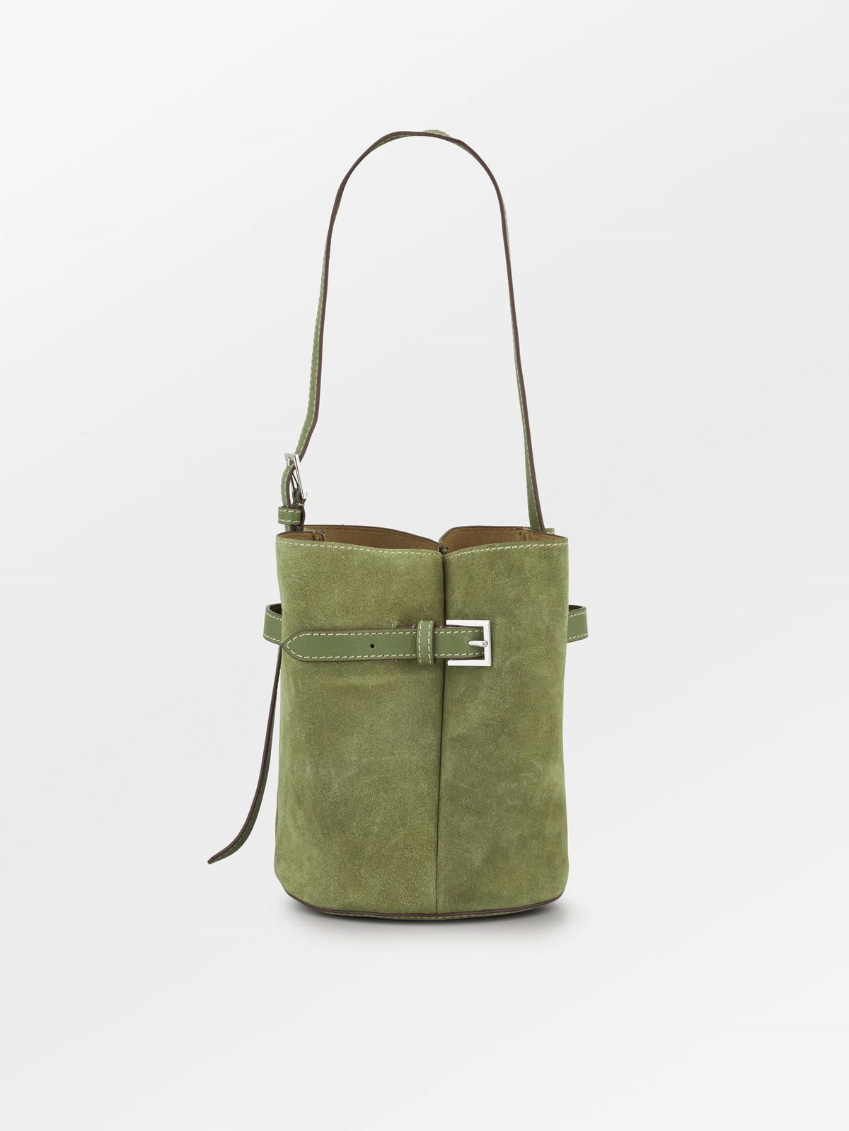 Becksöndergaard, Suede Bleu Belted Bag - Avocado Green, bags, spring summer 2027x