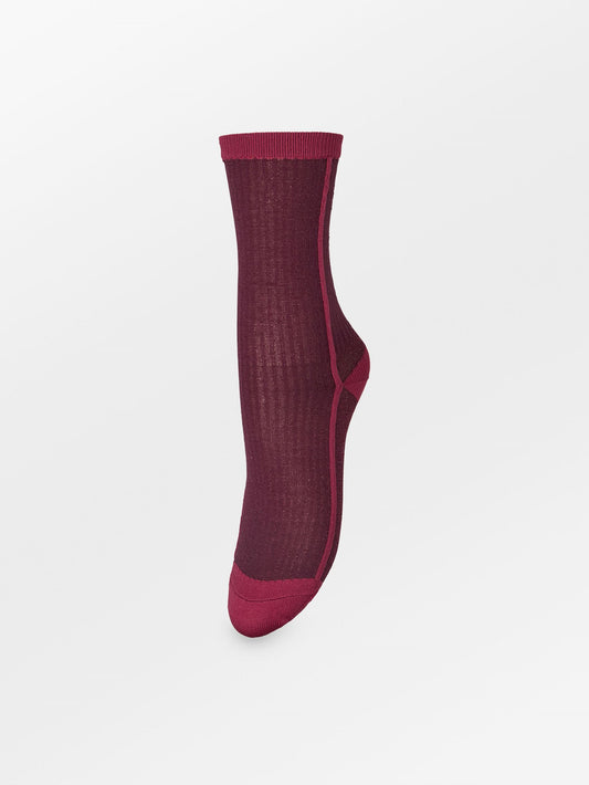 Stripy Glitter Sock Socks BeckSöndergaard