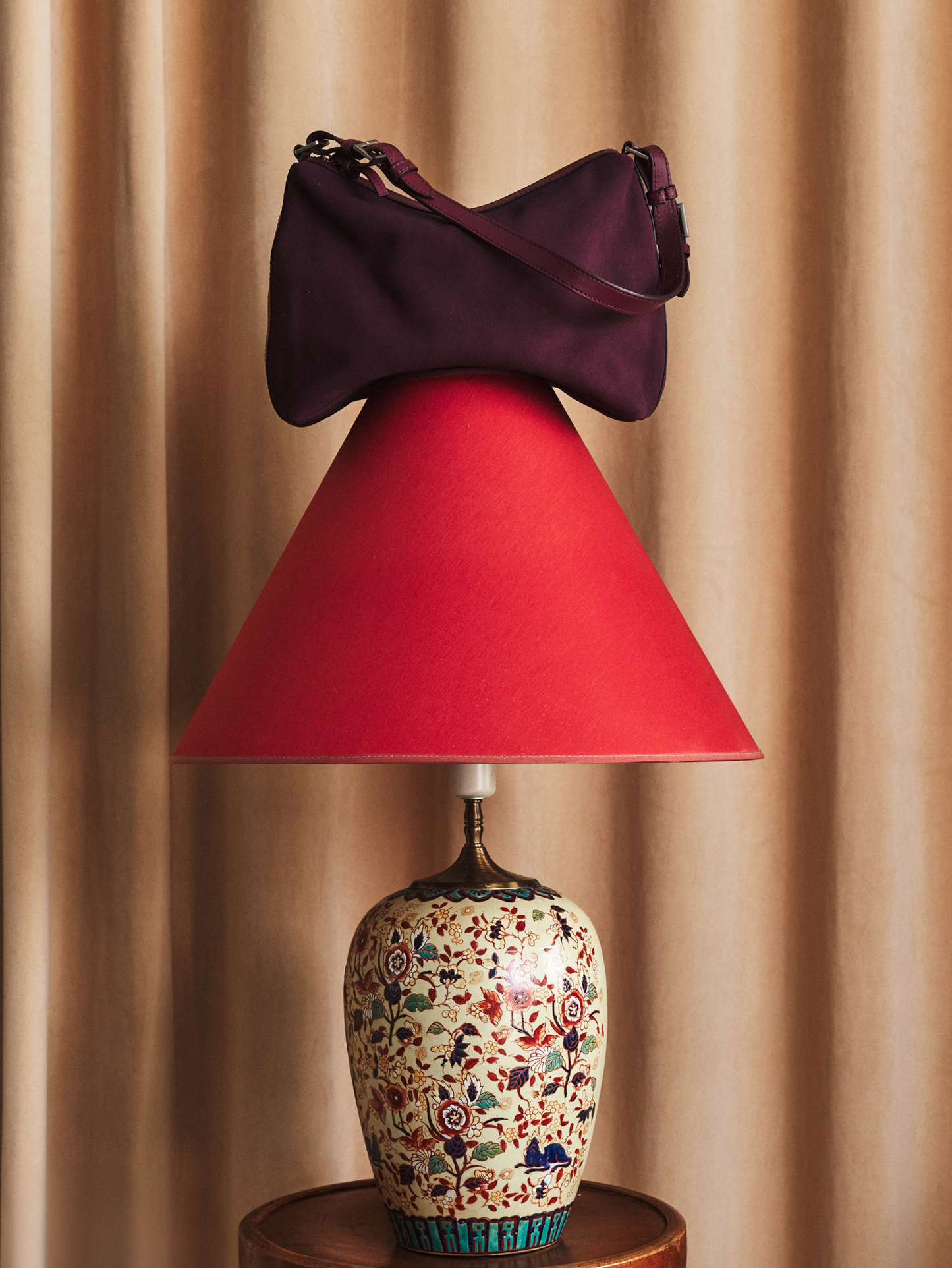 Suede Ginni Medi Bag OneSize BeckSöndergaard