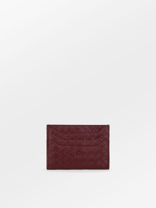 Becksöndergaard, Rallo Card Holder - Maroon Brown, archive, archive, noos, black week, black week, black week, noos