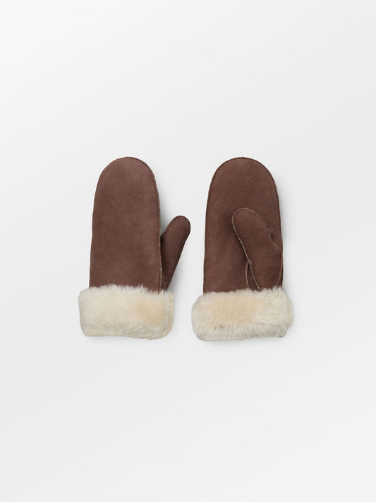 Becksöndergaard, Doa Shearling Mitten - Hot Fudge Brown, archive