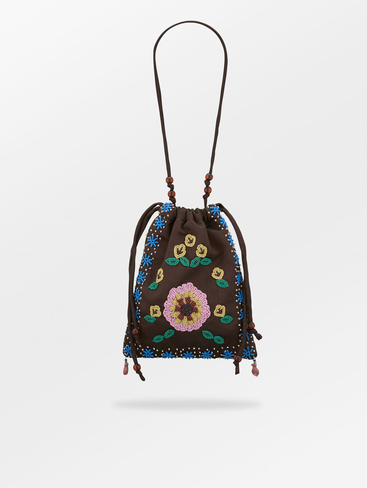 Becksöndergaard, Botaniana Beaded Ayla Bag - Hot Fudge Brown, onesize