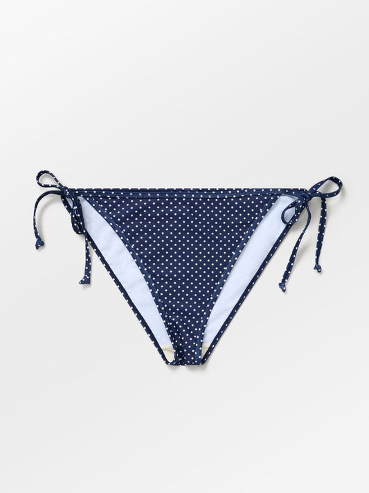 Becksöndergaard, Polka Dot Baila Bikini Tanga - Navy Blue, swimwear, swimwear, swimwear
