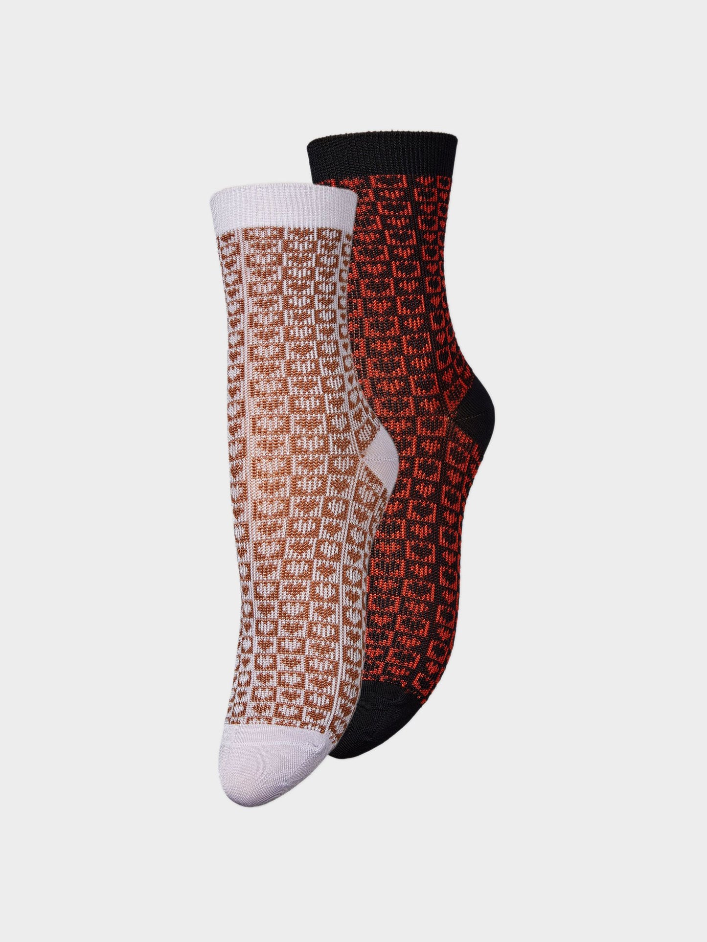 Prudence Funkie Sock 2 Pack Socks   BeckSöndergaard